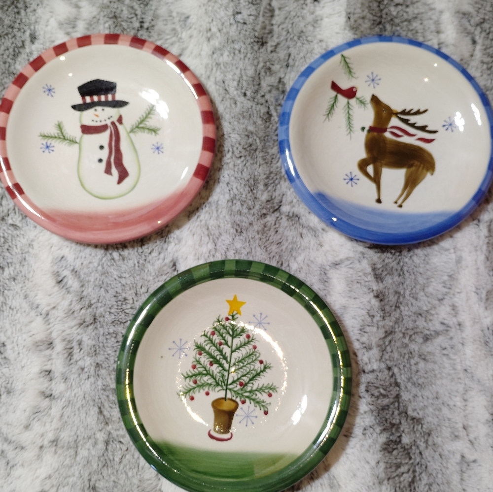 Christmas Holiday Plates, Dinner Wear